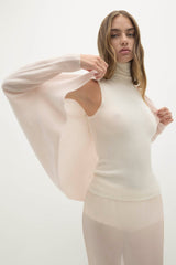 MELI FEATHERWEIGHT CASHMERE SHRUG