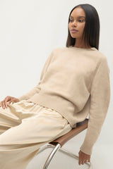 TAMMY CASHMERE CREWNECK SWEATER