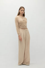PALOMA BRUSHED CASHMERE CARDIGAN