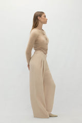 PALOMA BRUSHED CASHMERE CARDIGAN