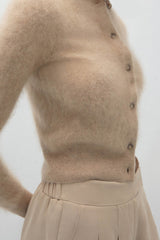 PALOMA BRUSHED CASHMERE CARDIGAN