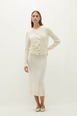 PALOMA BRUSHED CASHMERE CARDIGAN