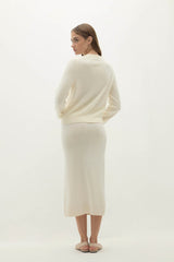 PALOMA BRUSHED CASHMERE CARDIGAN