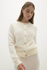 PALOMA BRUSHED CASHMERE CARDIGAN