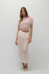 SHEENA BRUSHED CASHMERE SWEATER