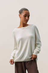 AZALEA CASHMERE OFF THE SHOULDER SWEATER
