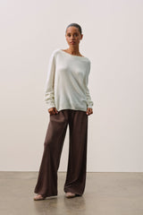 AZALEA CASHMERE OFF THE SHOULDER SWEATER