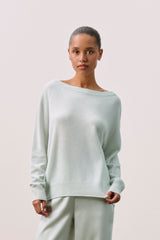 AZALEA CASHMERE OFF THE SHOULDER SWEATER