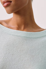 AZALEA CASHMERE OFF THE SHOULDER SWEATER