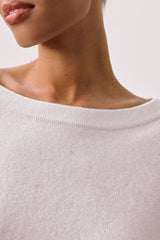AZALEA CASHMERE OFF THE SHOULDER SWEATER