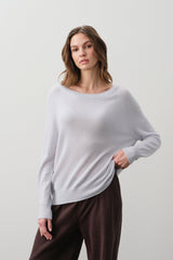 AZALEA CASHMERE OFF THE SHOULDER SWEATER