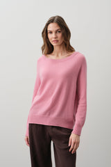 AZALEA CASHMERE OFF THE SHOULDER SWEATER