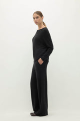 AZALEA CASHMERE OFF THE SHOULDER SWEATER