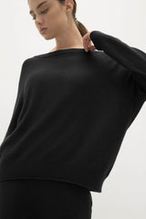 AZALEA CASHMERE OFF THE SHOULDER SWEATER