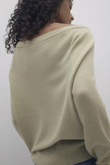 AZALEA CASHMERE OFF THE SHOULDER SWEATER