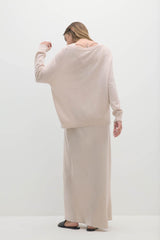 AZALEA CASHMERE OFF THE SHOULDER SWEATER