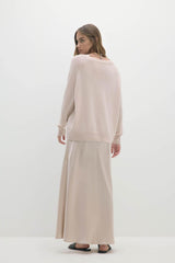 AZALEA CASHMERE OFF THE SHOULDER SWEATER