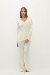 VIOLA V-NECK CASHMERE SWEATER