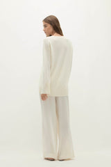 VIOLA V-NECK CASHMERE SWEATER