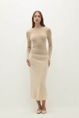 AMBER CASHMERE CREWNECK
