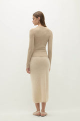 AMBER CASHMERE CREWNECK