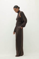 ANTOINETTE RIBBED CASHMERE SHRUG