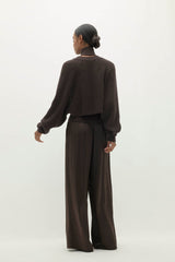 ANTOINETTE RIBBED CASHMERE SHRUG