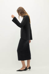 KORA CASHMERE MOCK NECK SWEATER