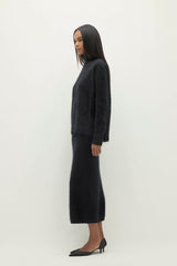 ETHEL BRUSHED CASHMERE TURTLENECK SWEATER