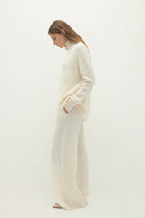 ETHEL BRUSHED CASHMERE TURTLENECK SWEATER