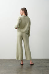 MARINA CROPPED CASHMERE PANT