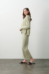 MARINA CROPPED CASHMERE PANT