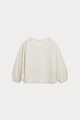 PENELOPE BRUSHED CASHMERE OFF THE SHOULDER SWEATER