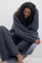 PENELOPE BRUSHED CASHMERE OFF THE SHOULDER SWEATER
