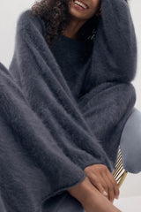 PENELOPE BRUSHED CASHMERE OFF THE SHOULDER SWEATER