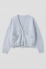 MICHAELA BRUSHED CASHMERE CARDIGAN