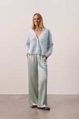 MICHAELA BRUSHED CASHMERE CARDIGAN