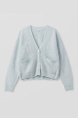 MICHAELA BRUSHED CASHMERE CARDIGAN