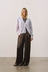 MICHAELA BRUSHED CASHMERE CARDIGAN