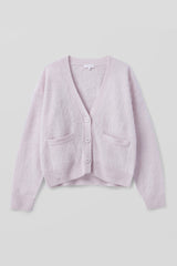 MICHAELA BRUSHED CASHMERE CARDIGAN