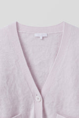 MICHAELA BRUSHED CASHMERE CARDIGAN