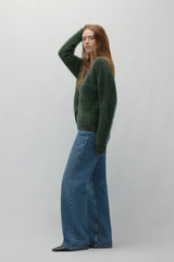 MICHAELA BRUSHED CASHMERE CARDIGAN