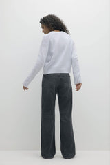 GENEVIEVE ORGANIC CASHMERE BLEND CARDIGAN