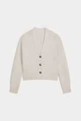 GENEVIEVE ORGANIC CASHMERE BLEND CARDIGAN
