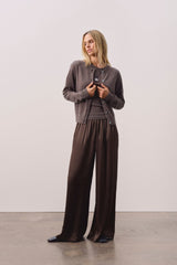 JAYLA BUTTON-UP CASHMERE CARDIGAN