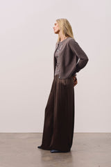 JAYLA BUTTON-UP CASHMERE CARDIGAN