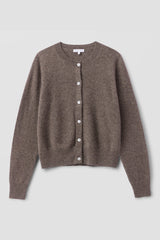 JAYLA BUTTON-UP CASHMERE CARDIGAN