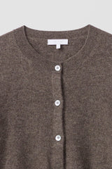 JAYLA BUTTON-UP CASHMERE CARDIGAN