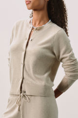 JAYLA BUTTON-UP CASHMERE CARDIGAN