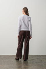 JAYLA BUTTON-UP CASHMERE CARDIGAN
